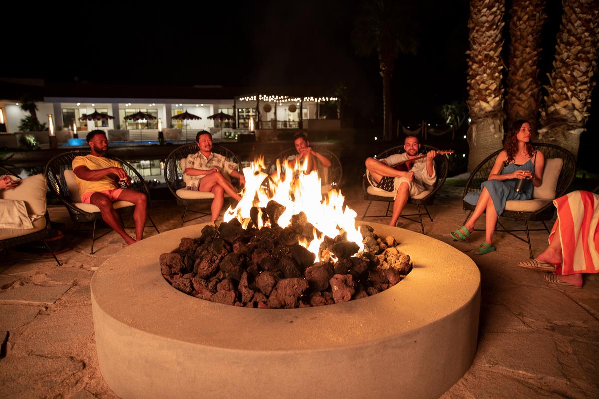 Firepit at AvantStay's Buena Vista property