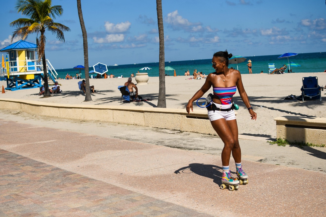 Hollywood Beach in Ft Lauderdale