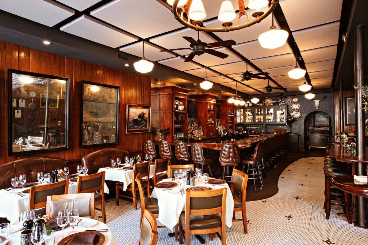 Halls Chophouse restaurant in Charleston