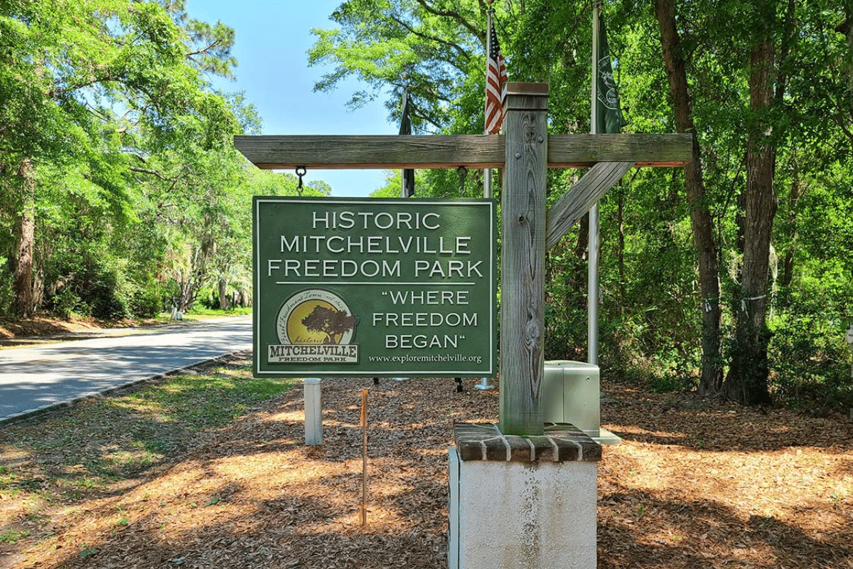 first self-governed community Mitchelville Freedom Park