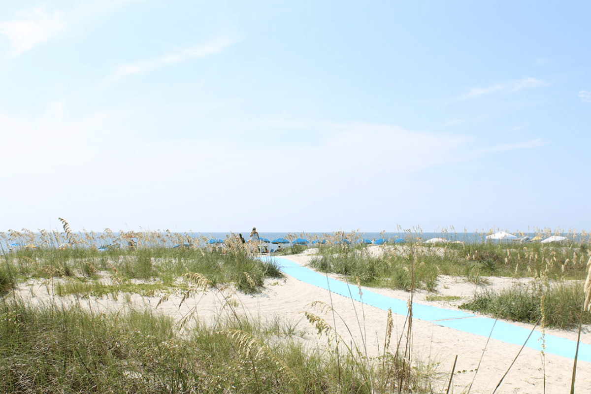 Folly Field Beach Park in the heart of Hilton Head