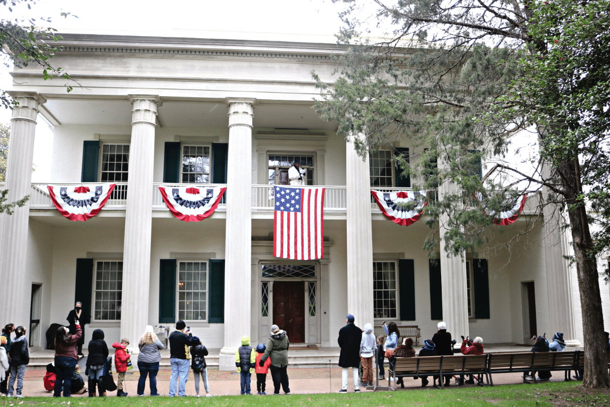 The Hermitage presidential estate and museum in Nashville