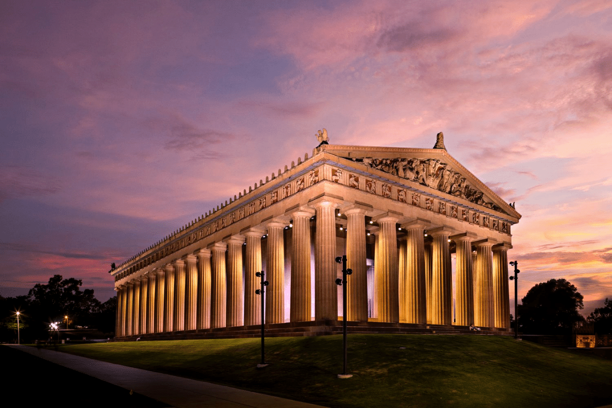 The Parthenon within Centennial Park