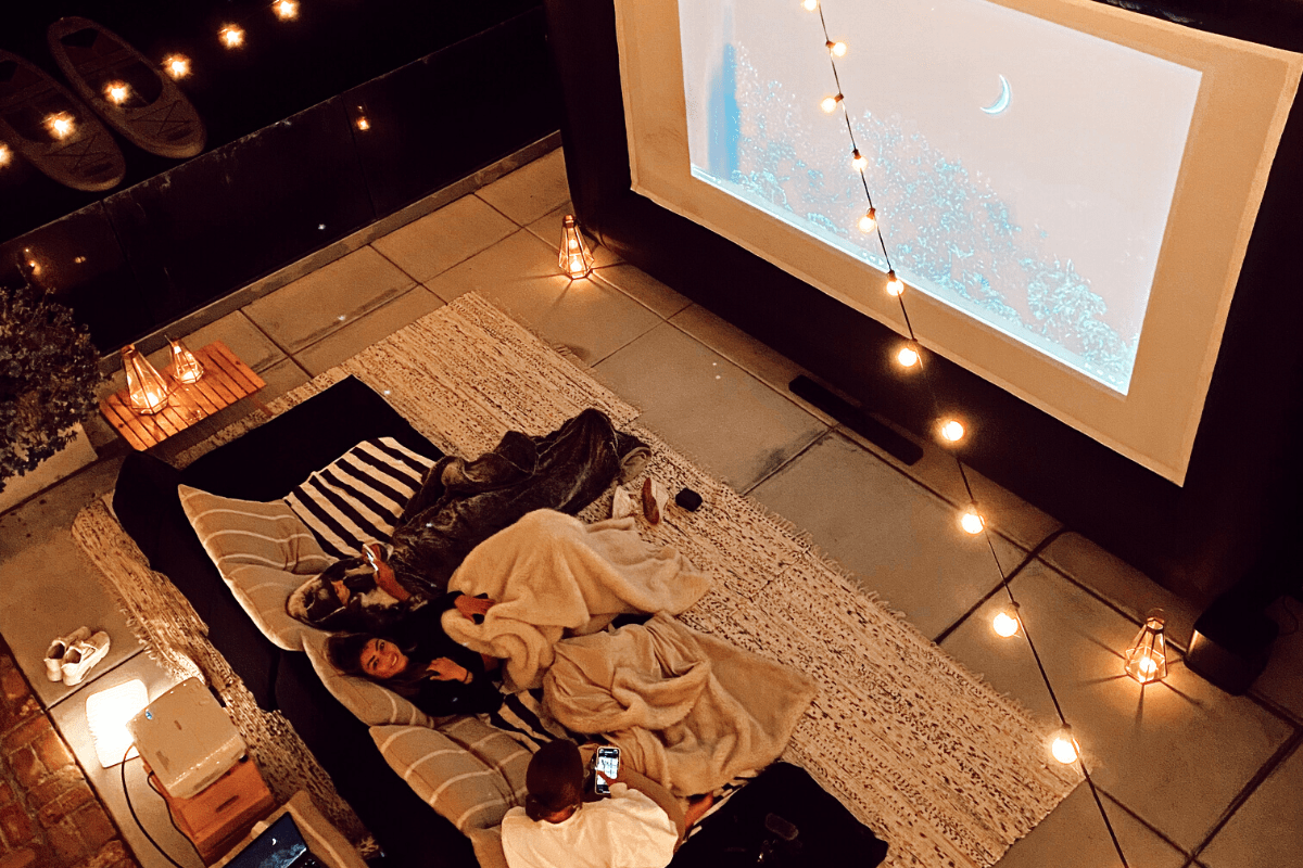 chil land movie night in AvantStay vacation rental