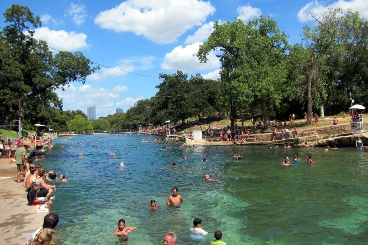 Barton Springs Pool in Austin