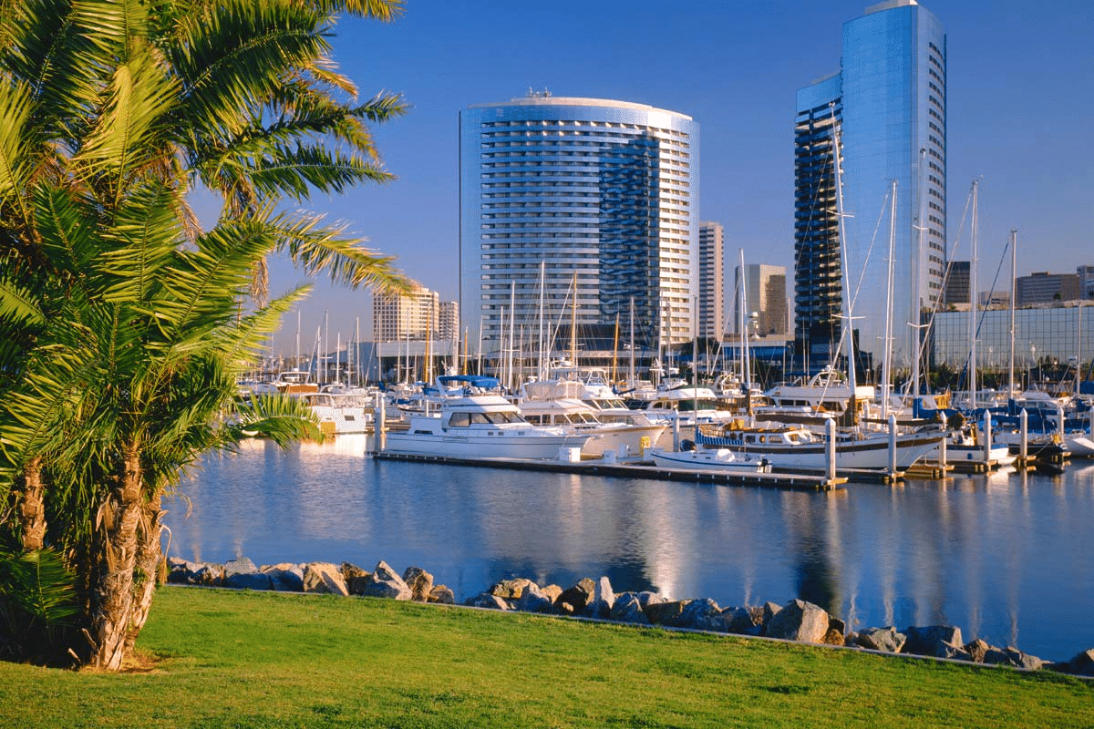 Embarcadero in San Diego