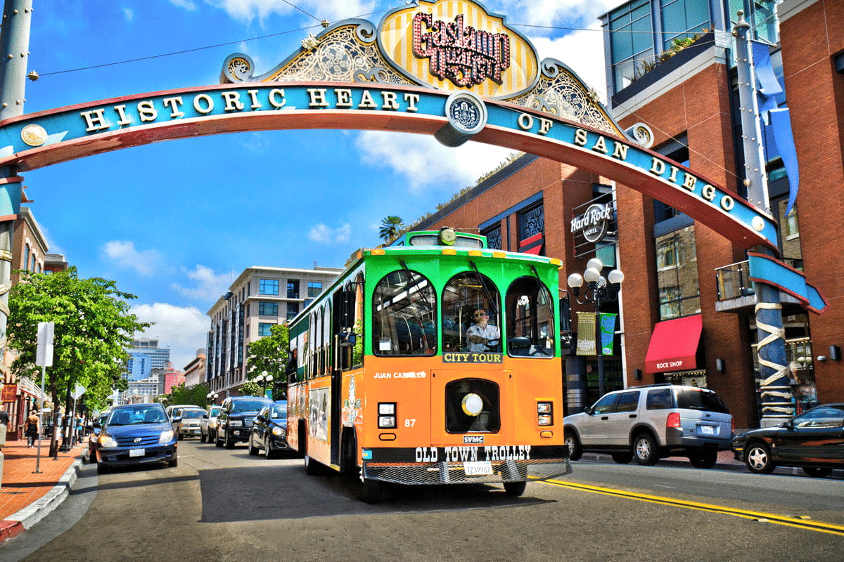 Gaslam Quarter in San Diego