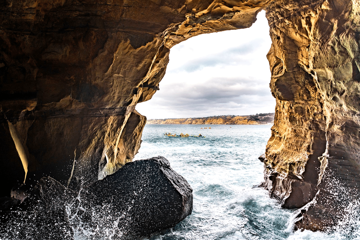 Sunny Jim's Sea Cave in San Diego