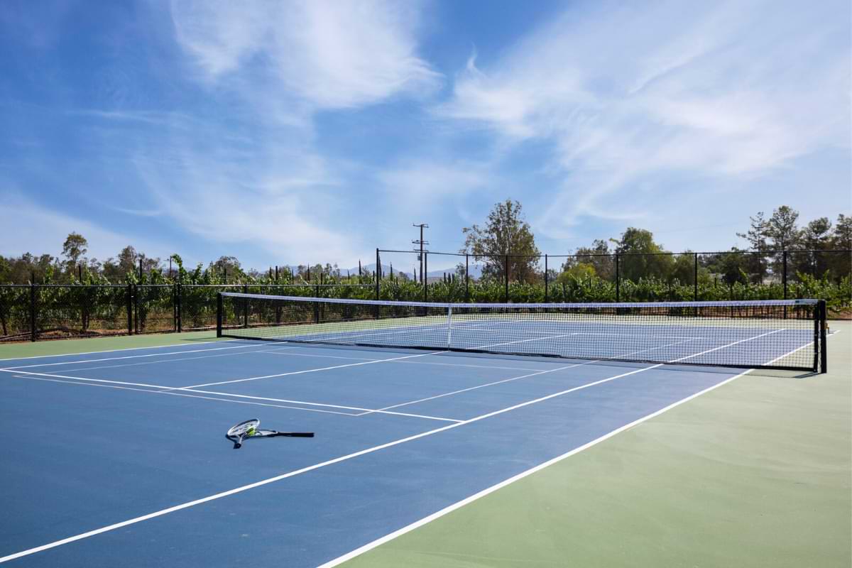 Temecula California AvantStay vacation rental with a tennis court