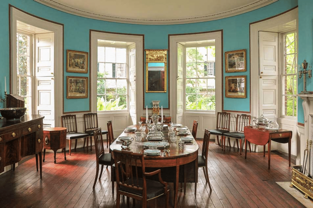 Charleston's colorful Nathaniel Russell House