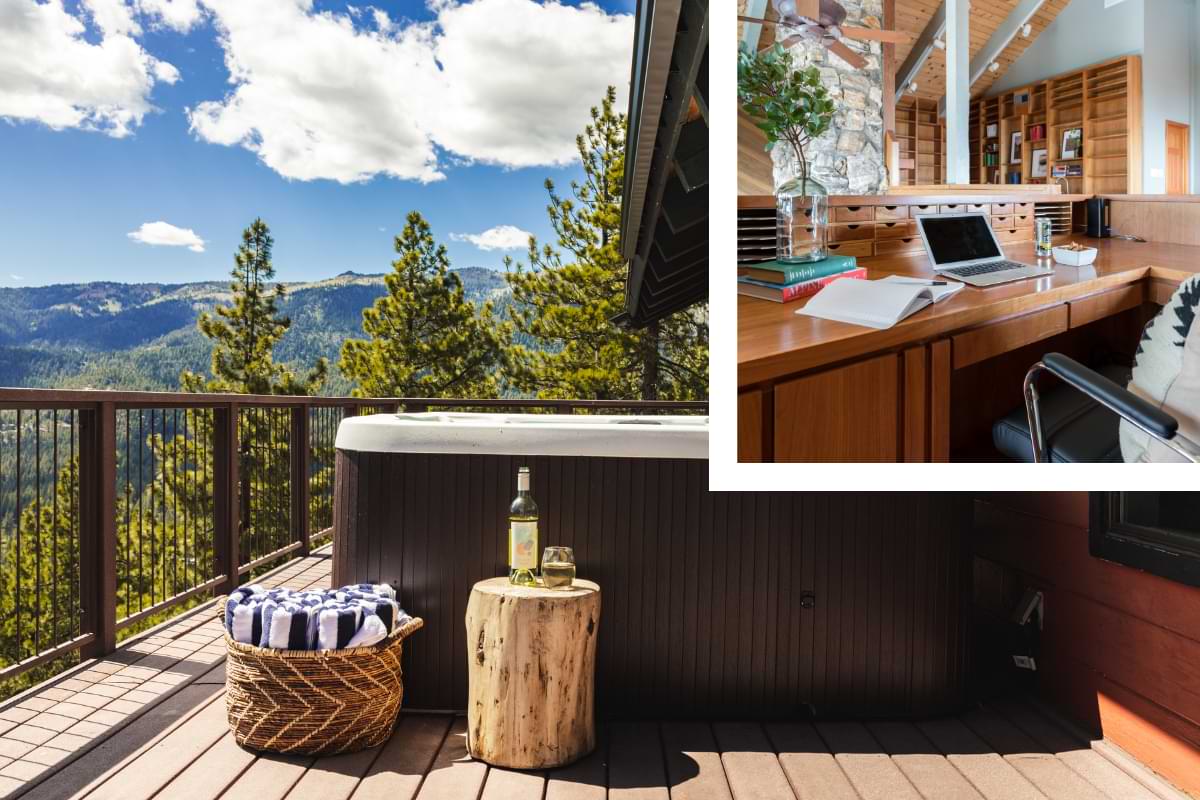 Lake Tahoe California balcony AvantStay vacation rent