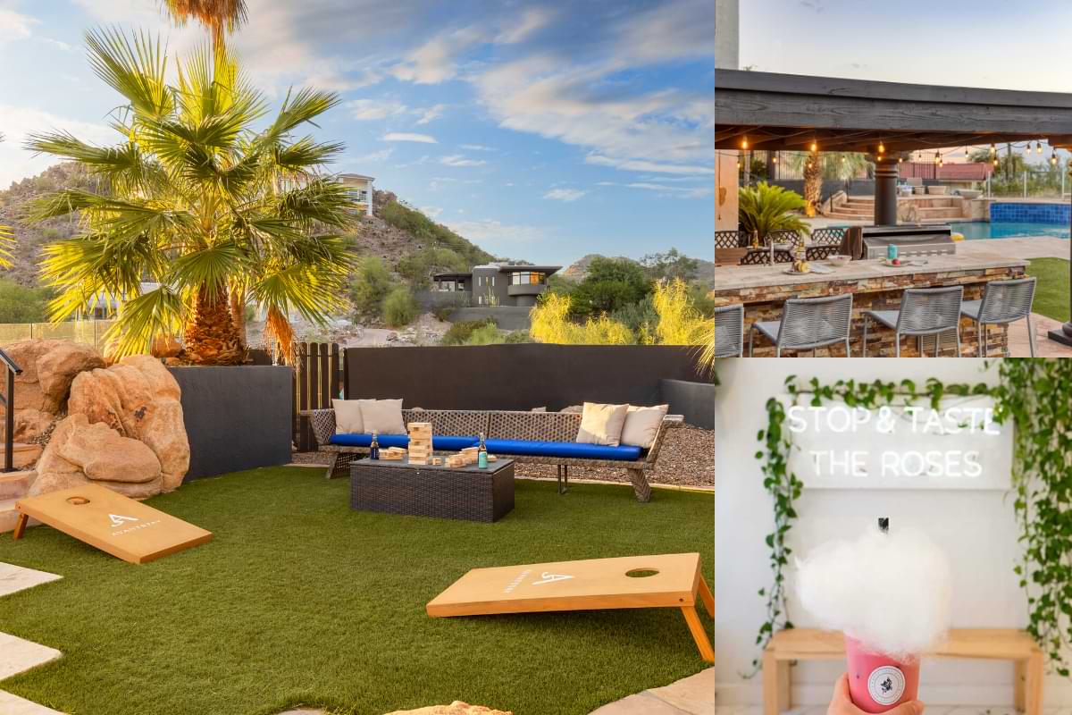 desert lagoon is an instagrammable home in Scottsdale 