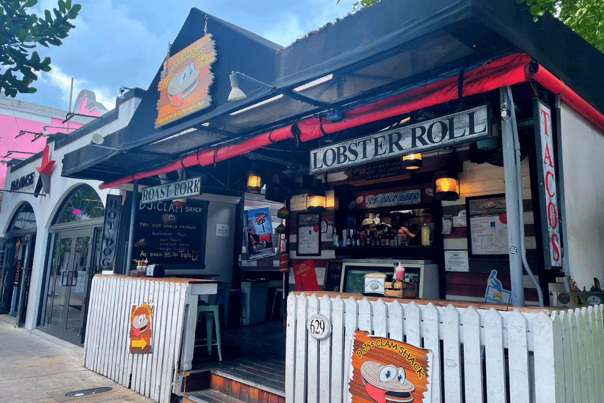 dj's clam shack in key west