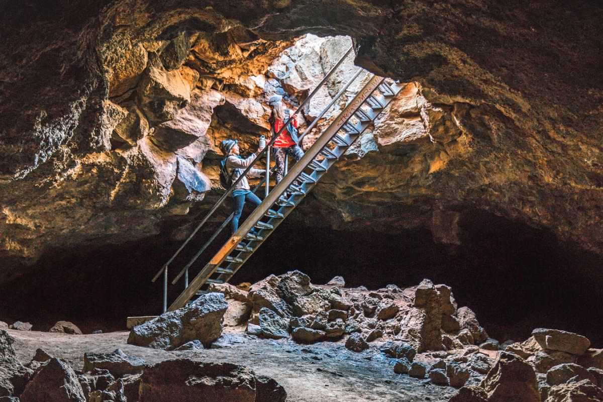 the lava river cave is an adventurous thing to do in bend