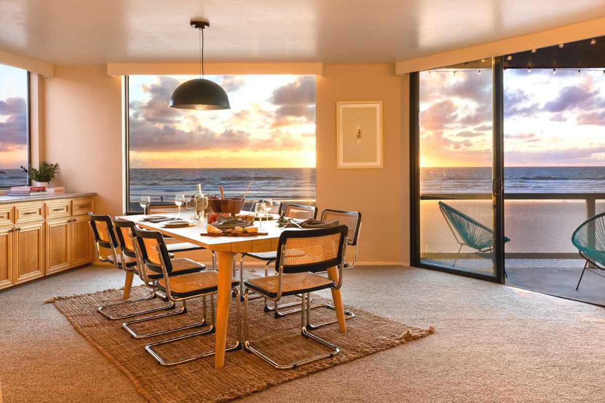 celebrate friendsgiving surrounded by the best sunset views at this san diego vacation rental
