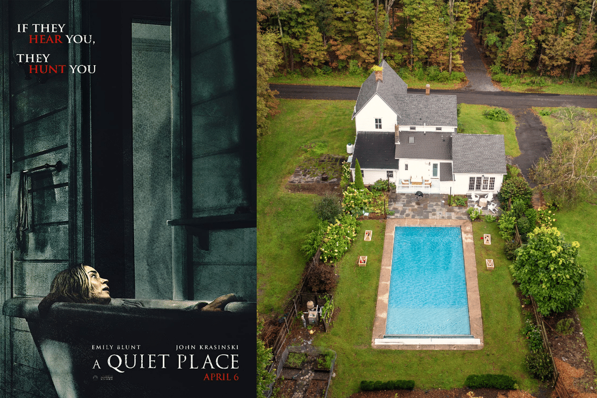see the A Quiet Place film set in Hudson Valley, NY
