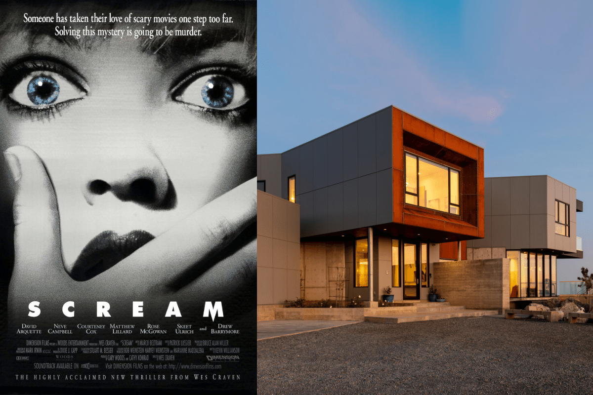 see the Scream film set in Sonoma, CA