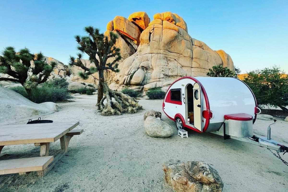 camping in Joshua Tree is a very popular thing to do