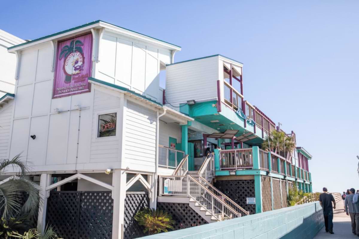 coconut joe's beach grill is one of many esteemed isle of palms restaurants