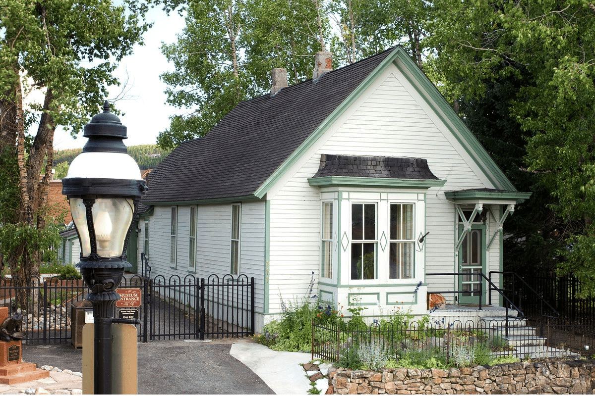 The Barney Ford House in Breckenridge