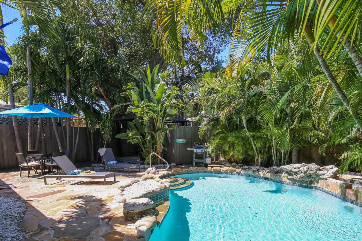 Key West vacation rental with pool