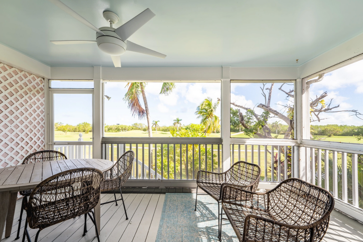 Key West vacation rental on golf course