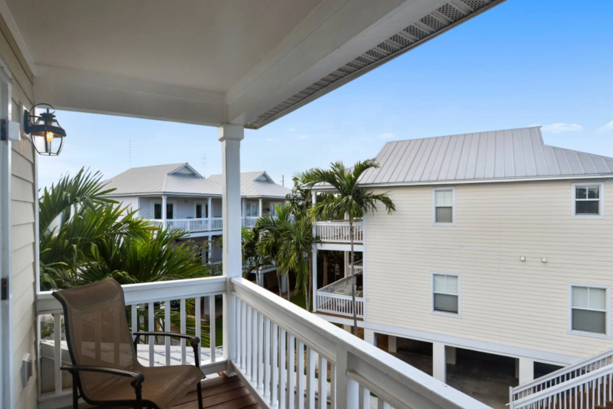 Key West vacation rental with balcony